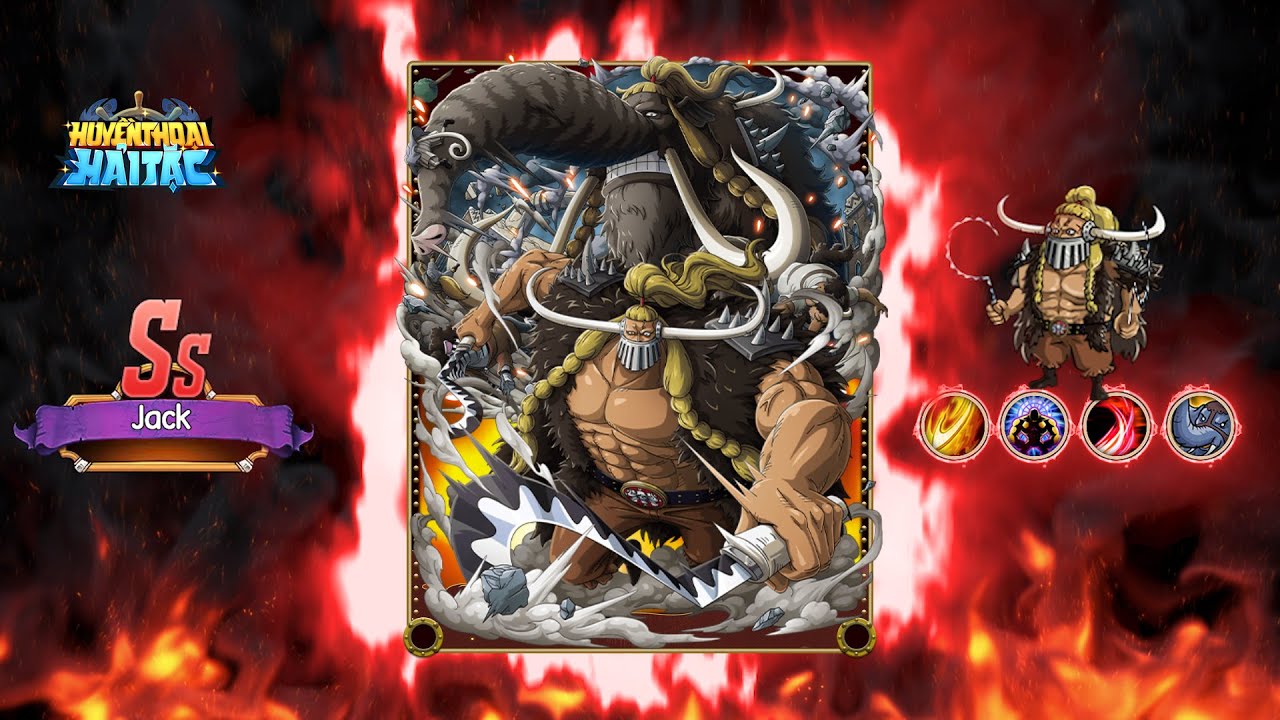 Tiêu Điểm Tướng JACK HẠN HÁN - CHỈ HUY TAM TAI DƯỚI TRƯỚNG TỨ HOÀNG KAIDO  |HTHT - Hải Tặc Đại Chiến