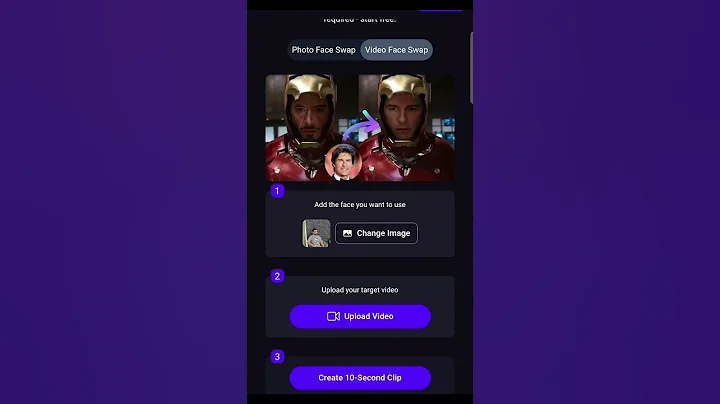 AI Face Swap – turn yourself into Superman in seconds Try it now, link in com, first copy and paste