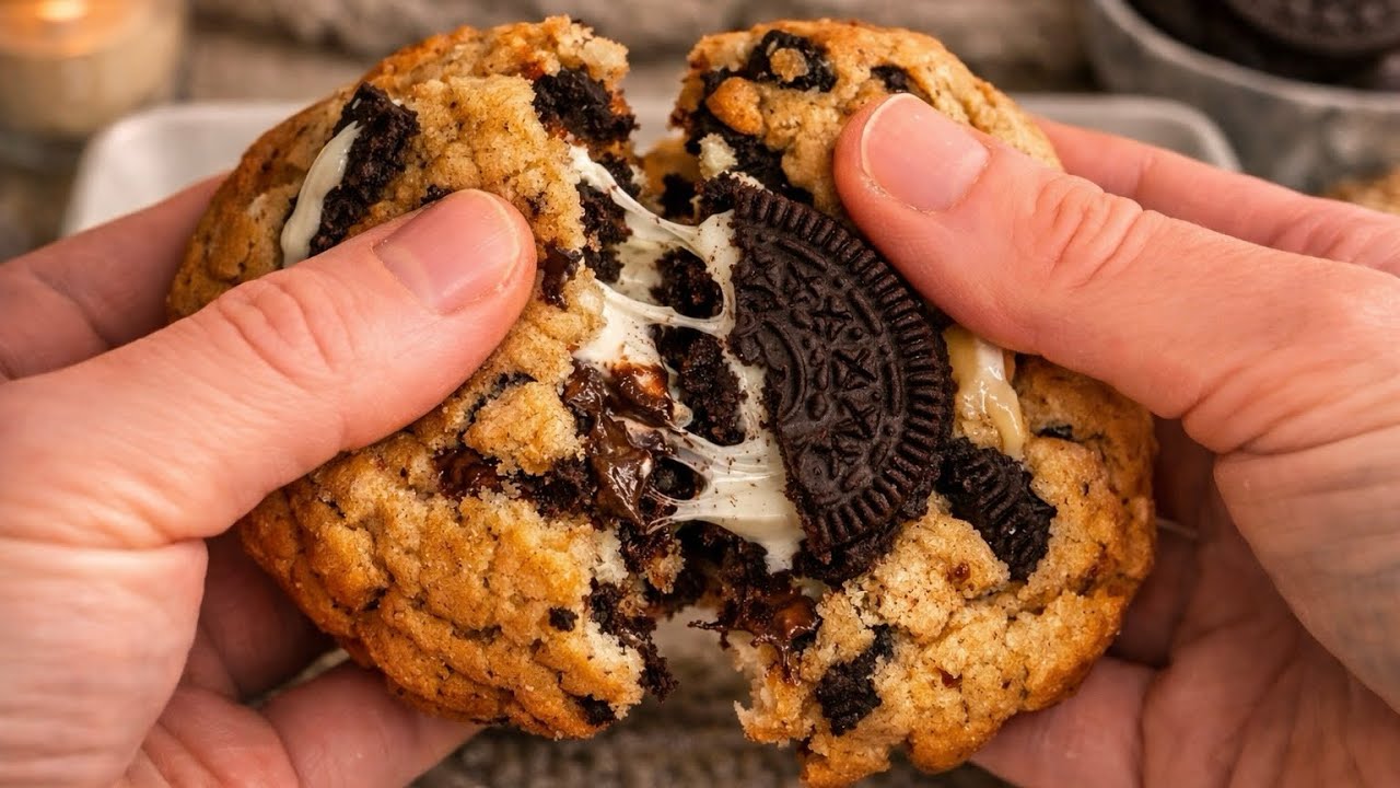 Soft White Chocolate Oreo Cookies | Best Dessert Recipe