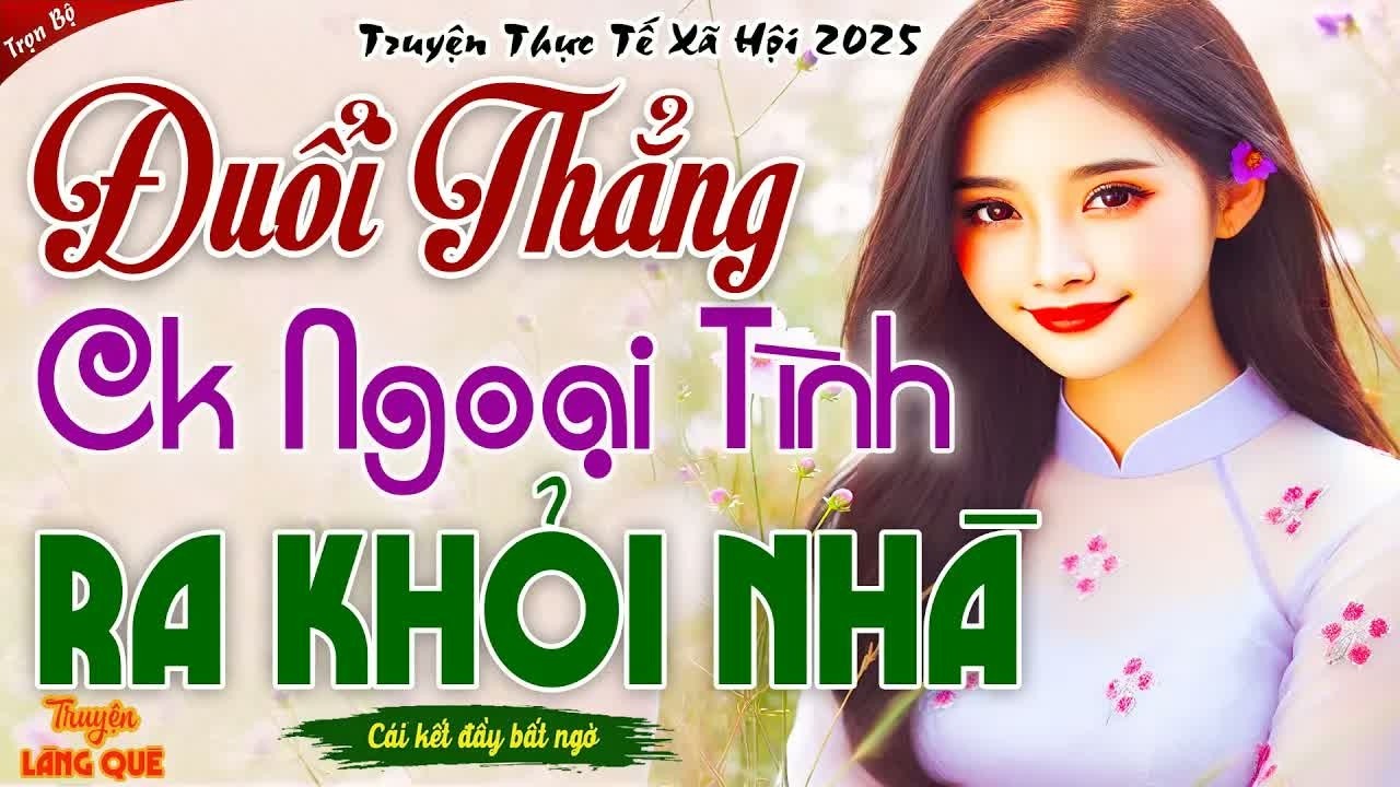 Phát hiện chồng ngoại tình tôi thẳng tay đuổi khỏi nhà và cú phản đòn sau đó khiến anh trắng tay chỉ