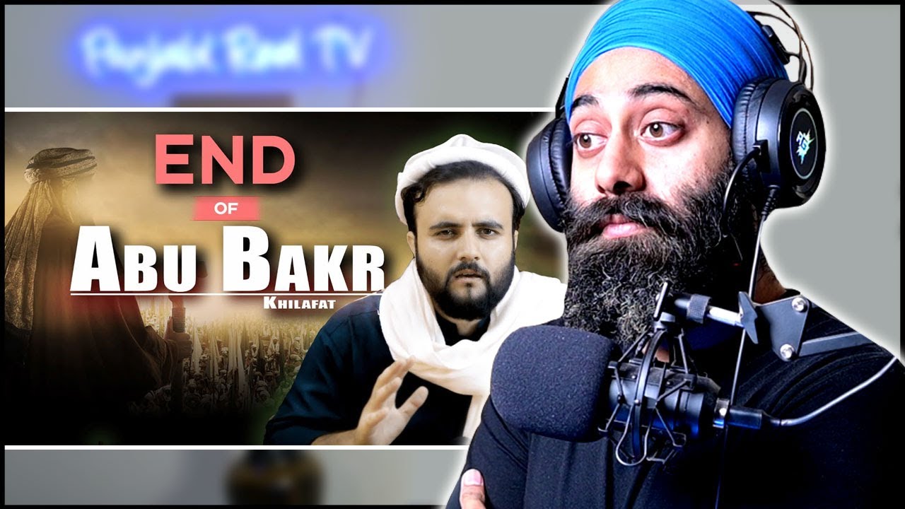 Indian Reaction on The End of the First Caliph of Islam.... | PunjabiReel TV
