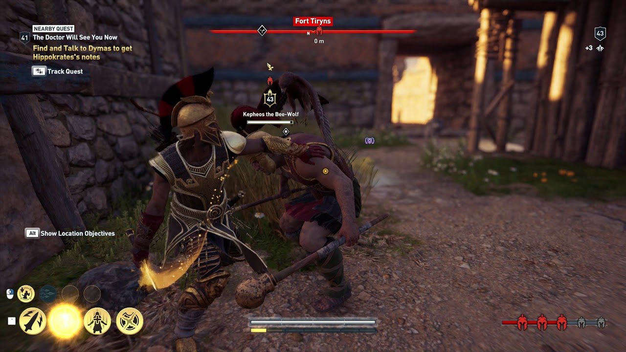 Fort Tiryns Assassin's Creed Odyssey YouTube