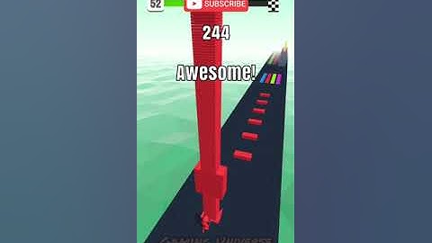 Stack Colors Gameplay All Levels iOS,Android Mobile Walkthrough Runner Game Alltrailer Level