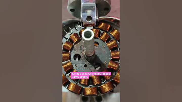 Ceiling Fan Winding Machine KIJ 135 – High-Speed & Precision Winding! #Shorts