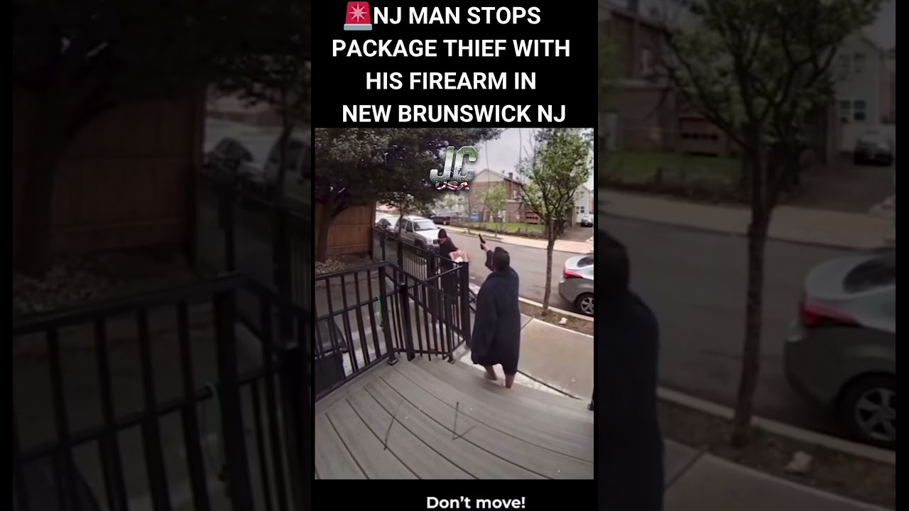 Armed NJ Homeowner Puts Thief in His Place