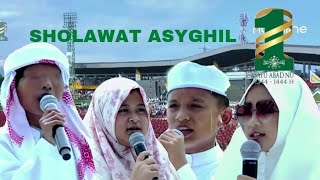 SHOLAWAT ASYGHIL |Azzam, Majda, Sayed Syauqi Alaidrus, Yasmin Najma RESEPSI PUNCAK SATU ABAD NU