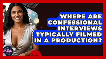 Where Are Confessional Interviews Typically Filmed in a Production? - The Reality Radar