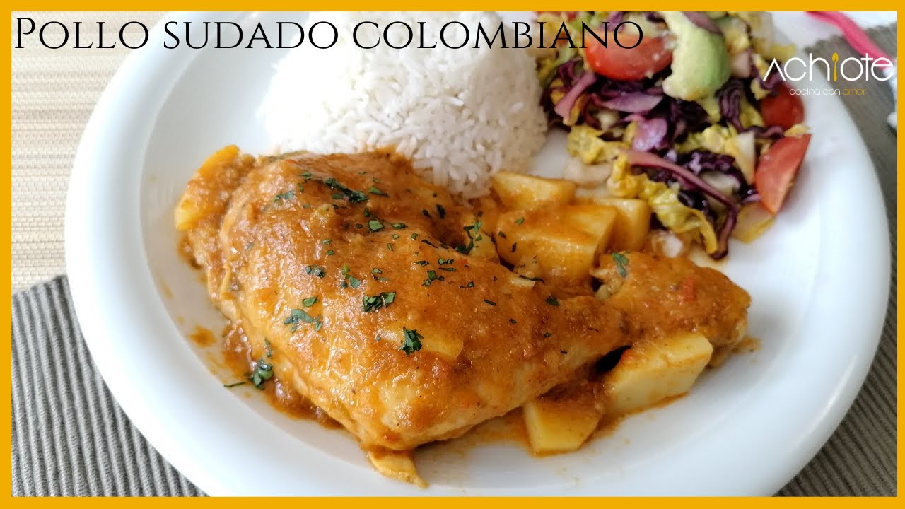Pollo Guisado Colombiano | La receta que nos encanta de manera más fácil,  rápida y Deliciosa - YouTube