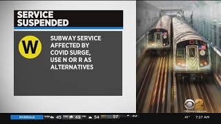 W Train Suspended Resimi