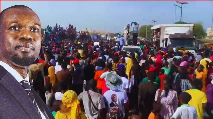 🛑DIRECT : / ZIGUINCHOR ] 🚨 GRAND MEETING DE OUSMANE SONKO AU TERRAIN HARLEM (LINDIANE).