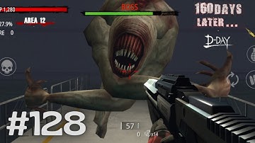 Zombie Hunter D-Day || Boss _ Area 12 || Android Gameplay [Part-128]