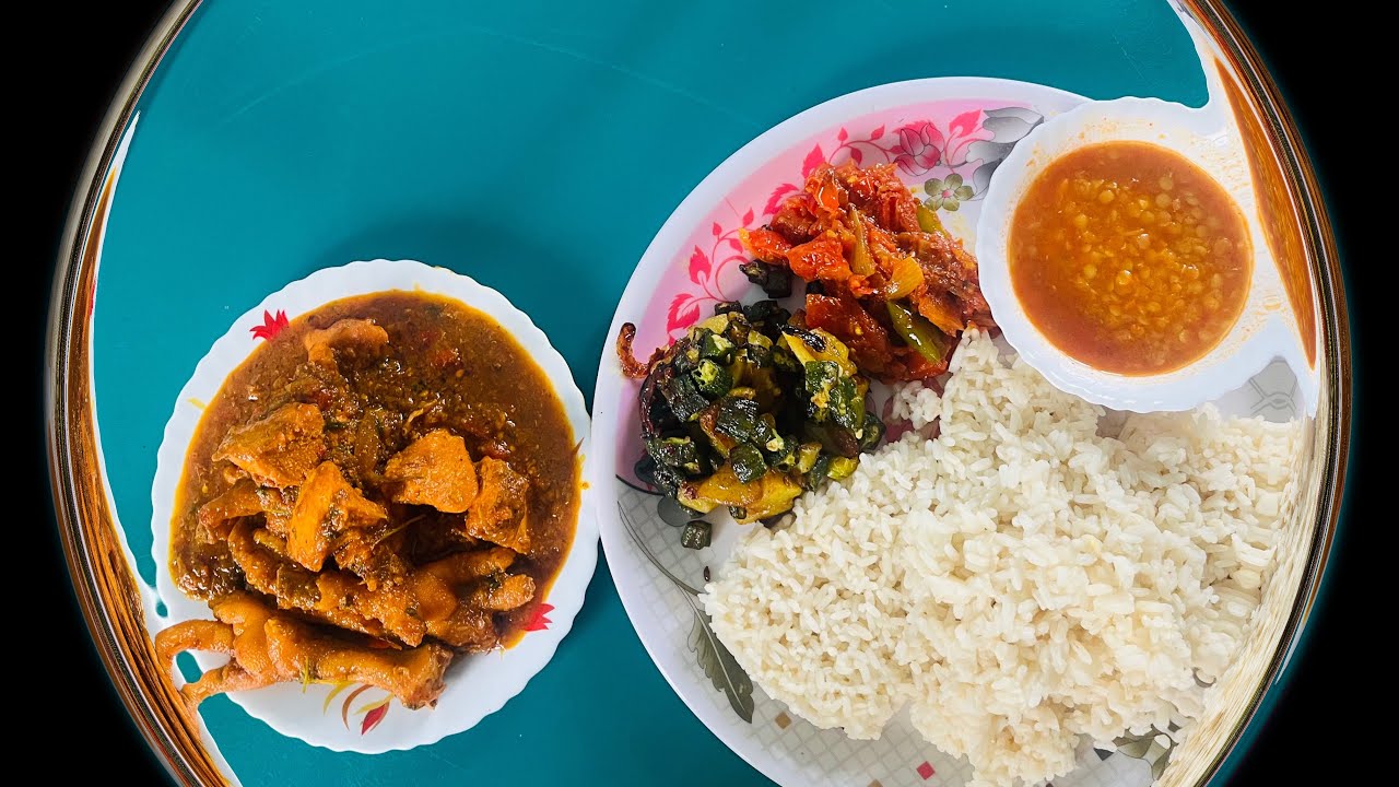 Chicken legs,gravy with rice 🍚 🍲yummy delicious 😋 YouTube