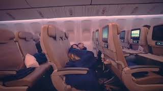 كيف تنام في طيارة مع انس اسكندر