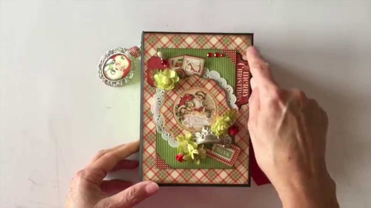 Graphic 45 Twas the Night Before Christmas Mini Album in a Box