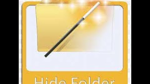 How To Create Hidden Folder Tutorial