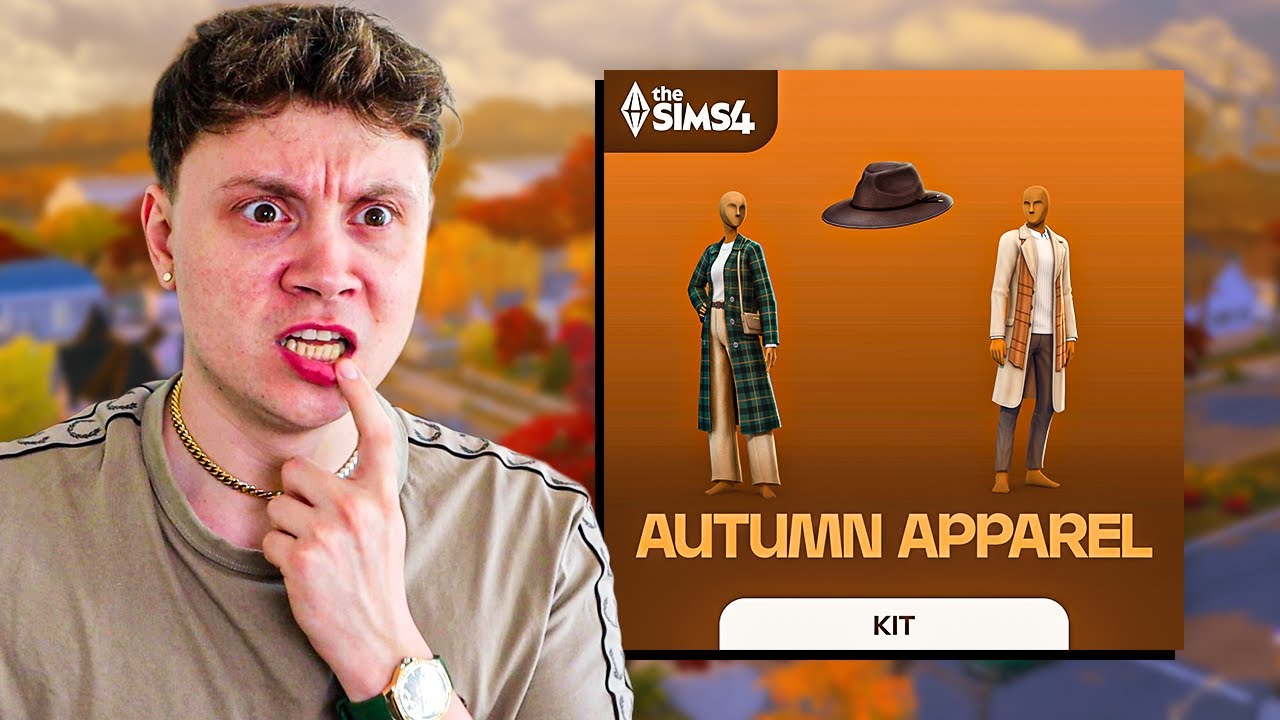 Reviewing The Sims 4 Autumn Apparel Kit - YouTube