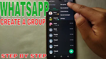 ✅ How To Create A Group On WhatsApp 🔴