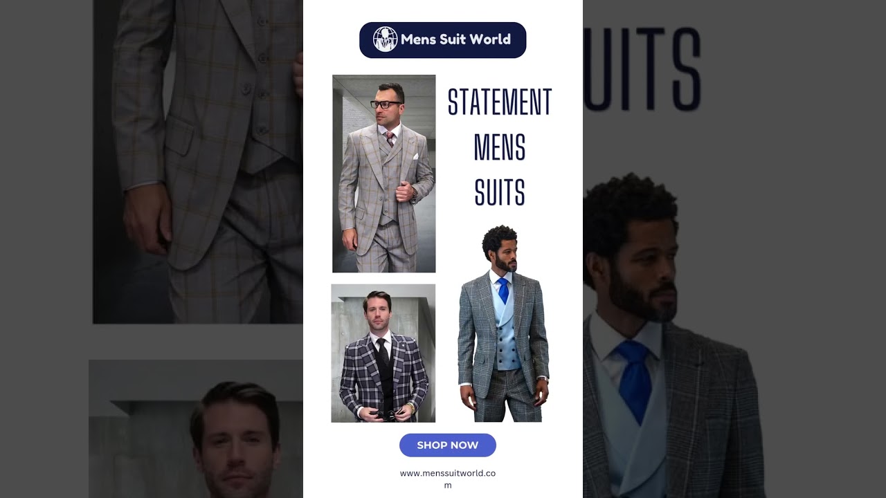 STATEMENT MENS SUITS