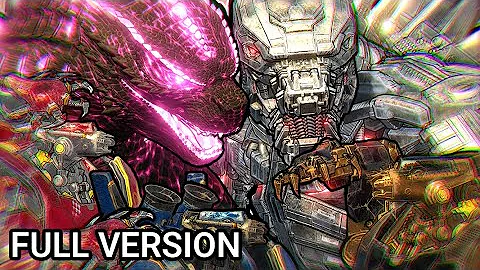 Evolved Godzilla, Crimson Typhoon vs MechaGodzilla | Animation (Full Version)