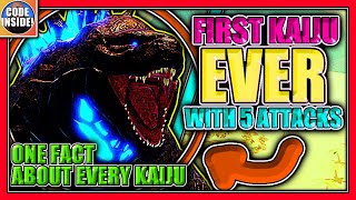 ONE FUN FACT ABOUT EVERY KAIJU ||| Kaiju Universe