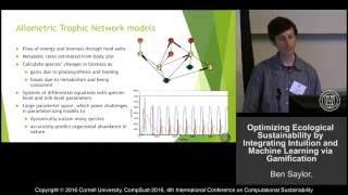 Ben Saylor, Anagha Kulkarni, Neo Martinez, "Optimizing Ecological Sustainability...