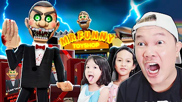 កុំធ្វើជាសន្តិសុខយាមហាងMr Funnyអោយសោះបើសិនចង់រស់! Escape Mr Funny's Toyshop Roblox Cambodia
