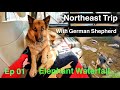 German shepherd ke sath north trip ep 01  elephant waterfalls shillong