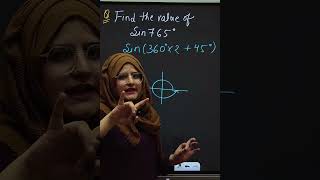 Maths Hack: Find sin 765° Instantly 🚀 #maths #MathsHack #Trigonometry #MathShorts #MathReels