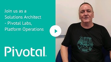APJ - Join us as a Solutions Architect - Pivotal Labs, Platform Operations