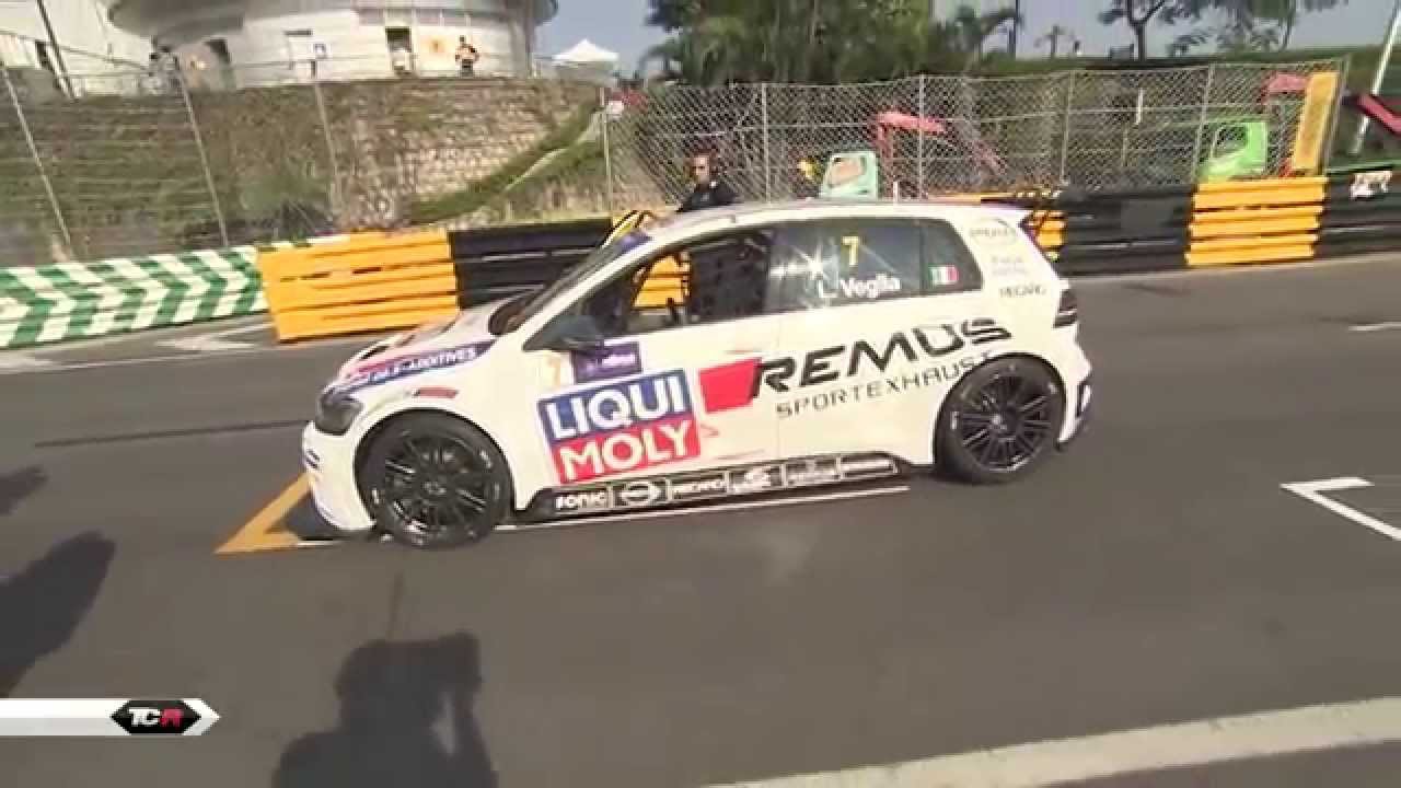 crashes on air 2015 Macau, TCR round 21 in full length