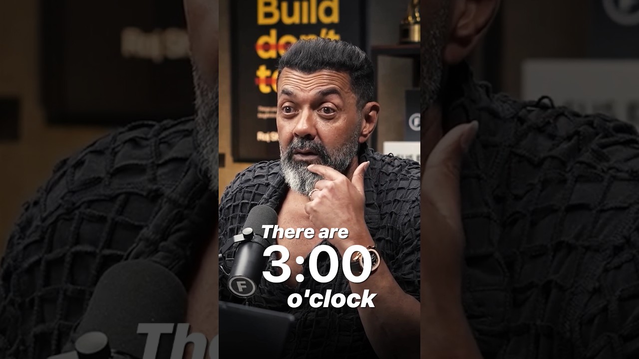 Before ANIMAL & Success😱: Why Bobby Deol Was Heartbroken & Had No Movies #podcast