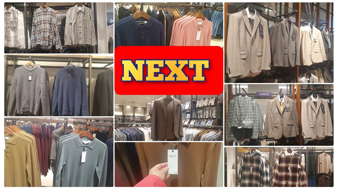 Next men's winter collection February 2024 |  Come Shop with me | 2.0