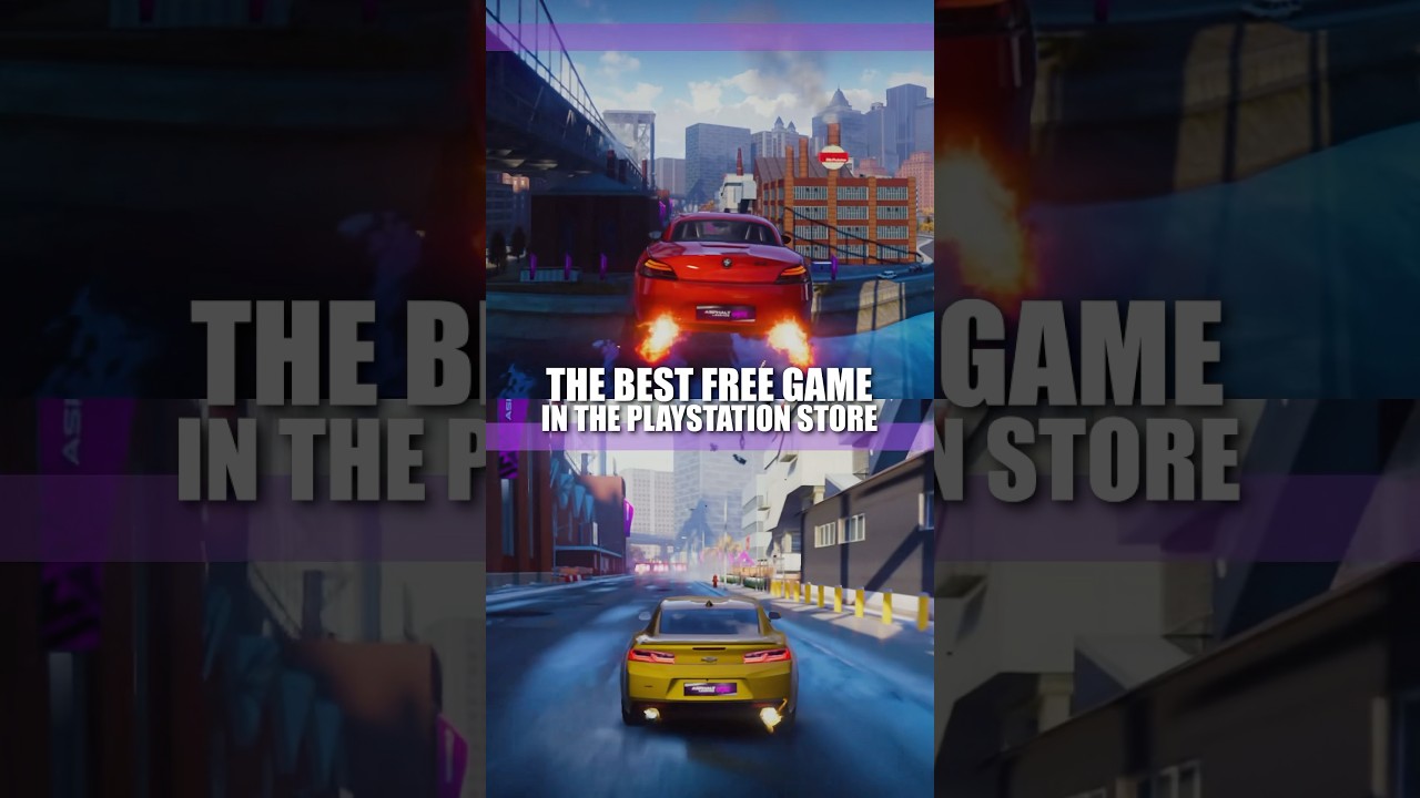 The best free game with split-screen mode 🔥 Racing on Playstation 5 slim 