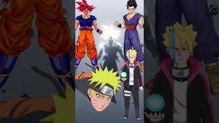 Goku and Naruto vs Gohan and Boruto