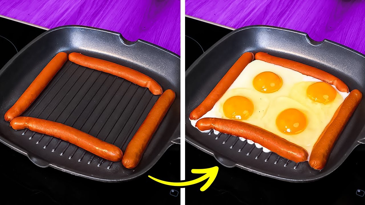 ⁣EGG COOKING TUTORIAL | Easy And Delicious Food Recipes With Eggs And Egg Gadgets
