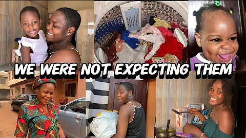 LIVING WITHOUT MY HUSBAND | WE HAD UNEXPECTED VISITORS | WE WERE NOT EXPECTING THIS ONE #vlog
