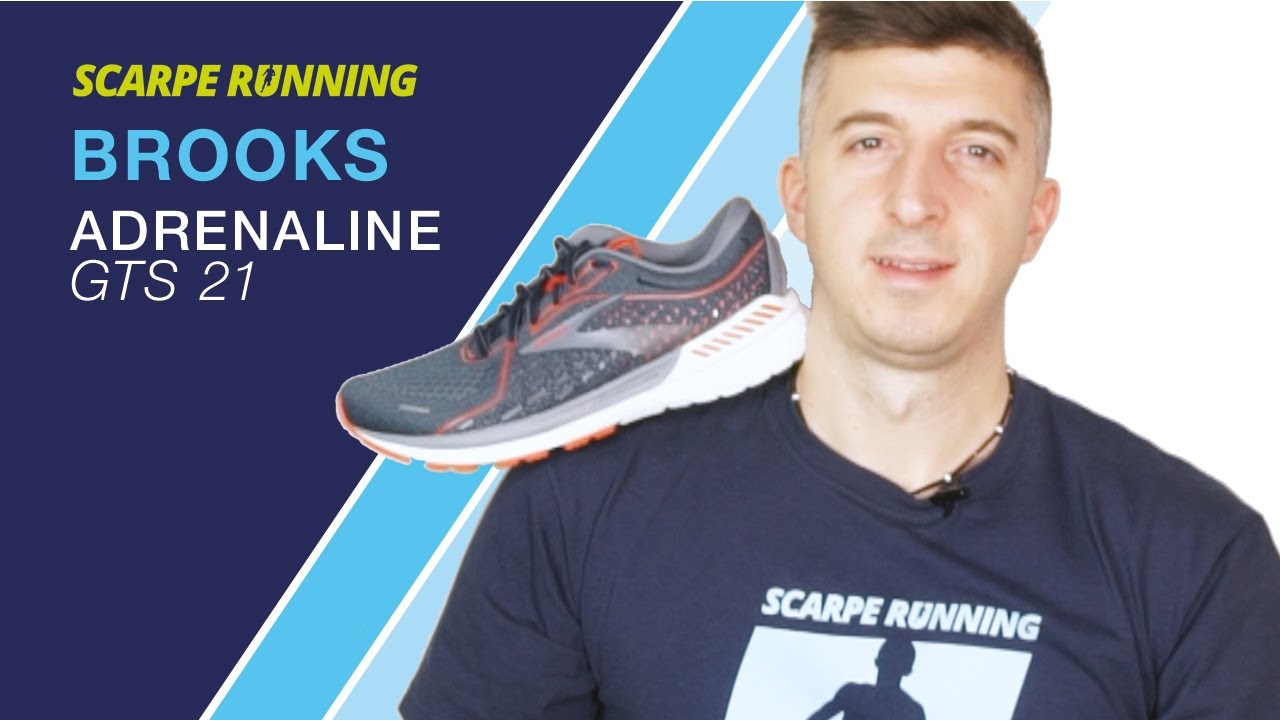 BROOKS ADRENALINE GTS 21: Recensione della scarpa da running stabile Brooks  - YouTube