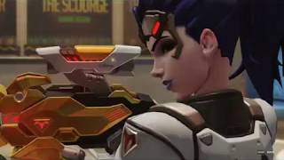 Widowmaker shutdown on Pharah ultimate, incredible tracking on her when she's revived.