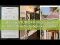 Review STUDIOFINIX 3.5 Inch Outdoor Bluetooth Speakers Waterproof Wired,3 Way 200W Upgrade Premium W