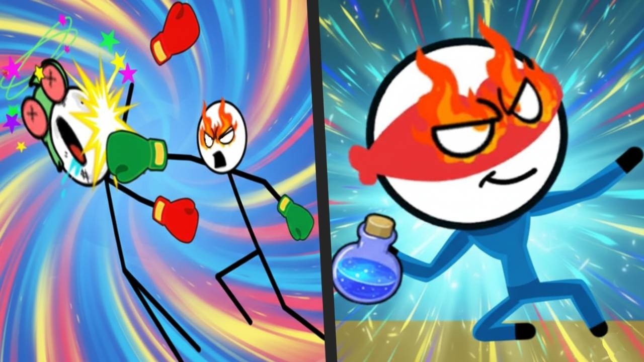 RAGDOLL JUMP vs ATTACK DRAW LINE - Satisfying STICKMAN Gameplay Part 282 (Android/ios)