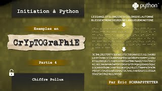 Python & Cryptographie partie 4 : Chiffre de Pollux
