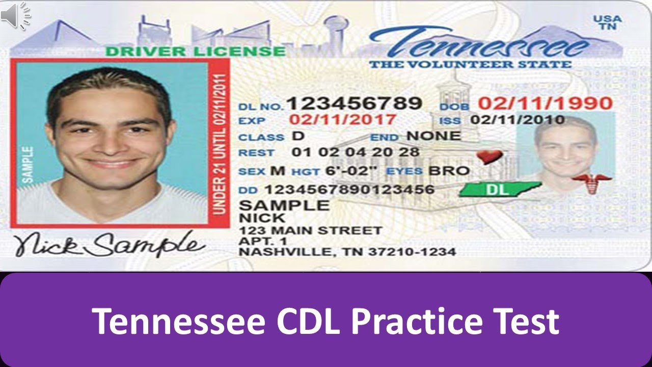 Tennessee CDL Practice Test - YouTube