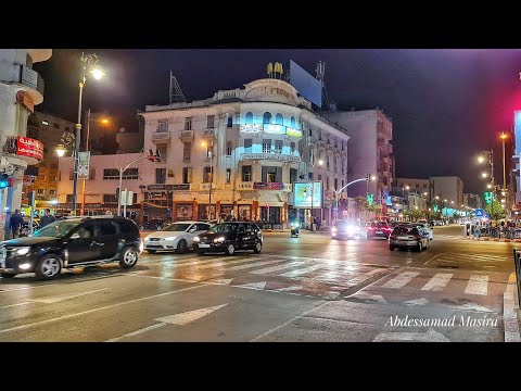 القنيطرة ليلا المدينة الساحرة Kenitra At Night The Charming City