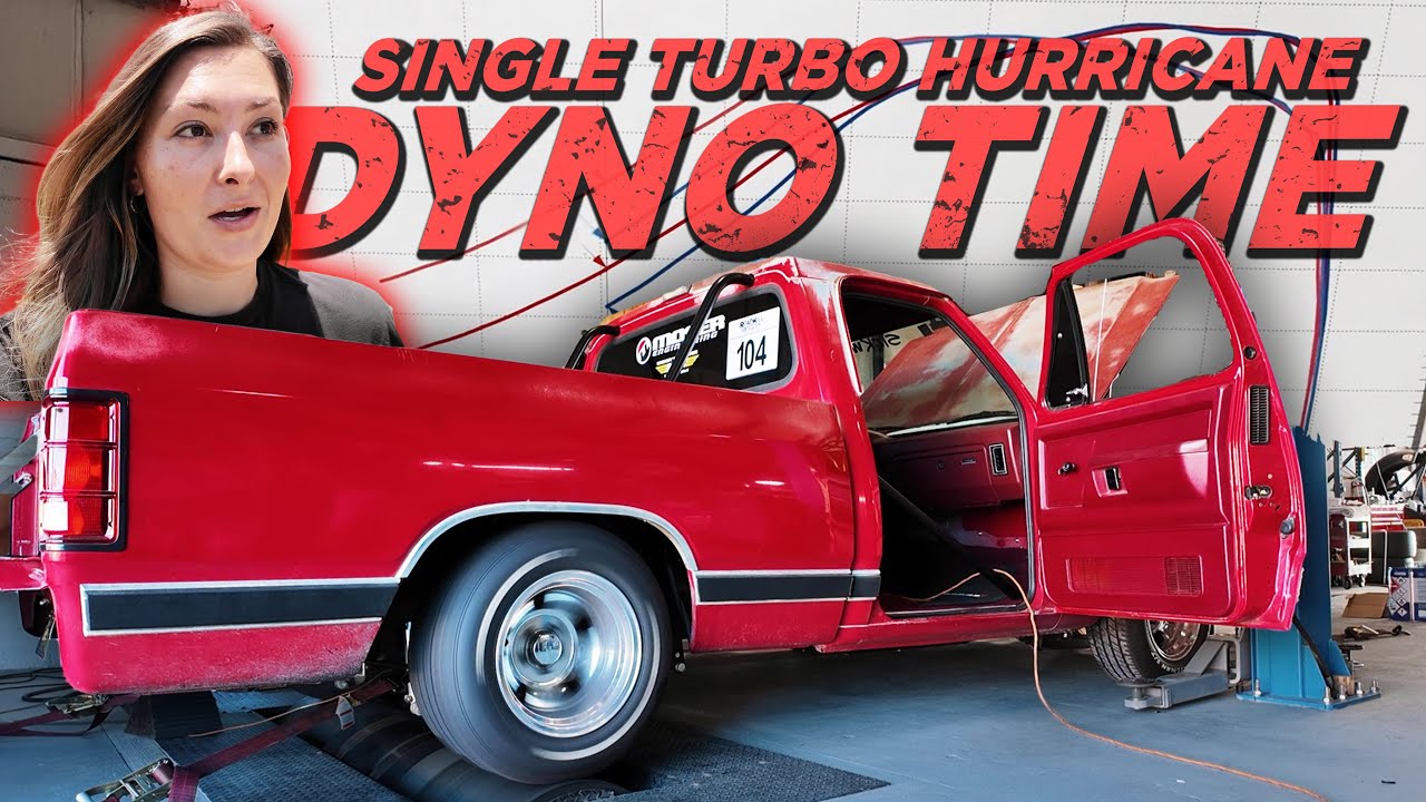 FIRST Single Turbo Hurricane Hits on the Dyno!
