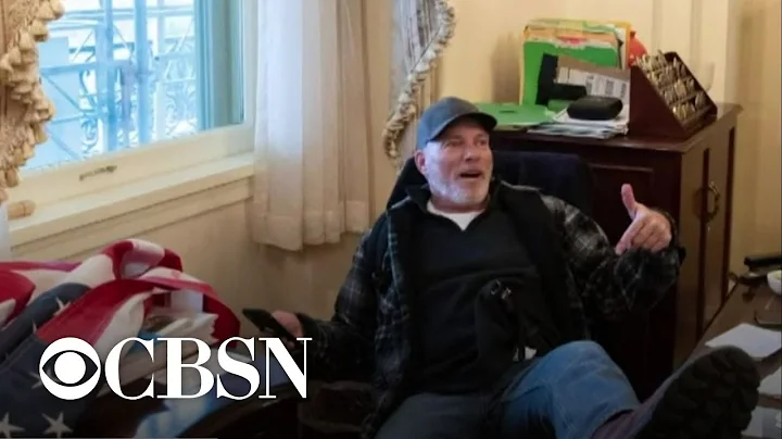 Capitol riot suspect Richard Barnett, who famously...