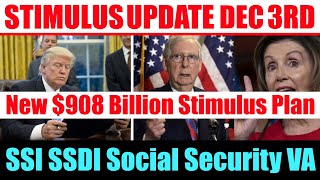 Stimulus Check Update | SSI SSDI Social Security VA | Second Stimulus Check | Dec 3rd