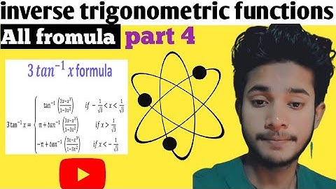 inverse trigonometric functions all fromula class 12 |ITF all fromula| प्रतिलोम त्रिकोणमितिय फलन