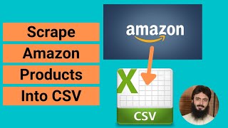 How to Scrape, Export products from Amazon to CSV