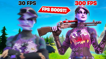 How To BOOST FPS + Fix STUTTERS In Fortnite Season 3 For PC/Console/Mobile Get Lower Input Lag/Ping!