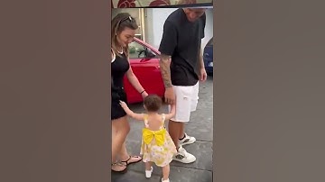 Kids are laughing together. Baby smile sound!